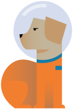 Space Dog Png (400x400)