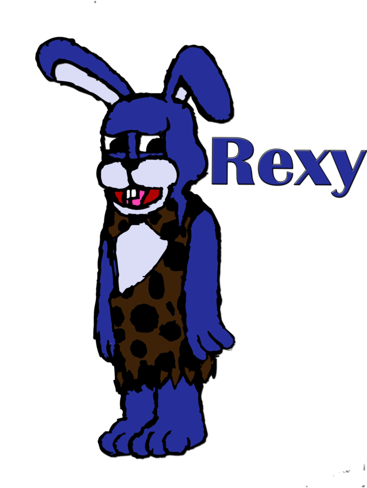 Rex The Bunny Caveman By Bonniebunny2 - Cartoon (774x1032)