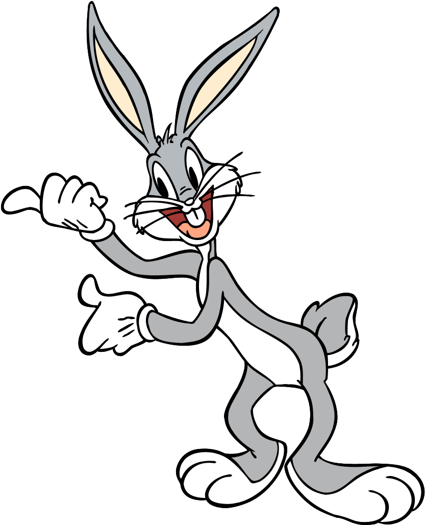 All Cliparts Bugs Bunny Clipart - Bugs Bunny And Daffy Duck Png (864x1059)