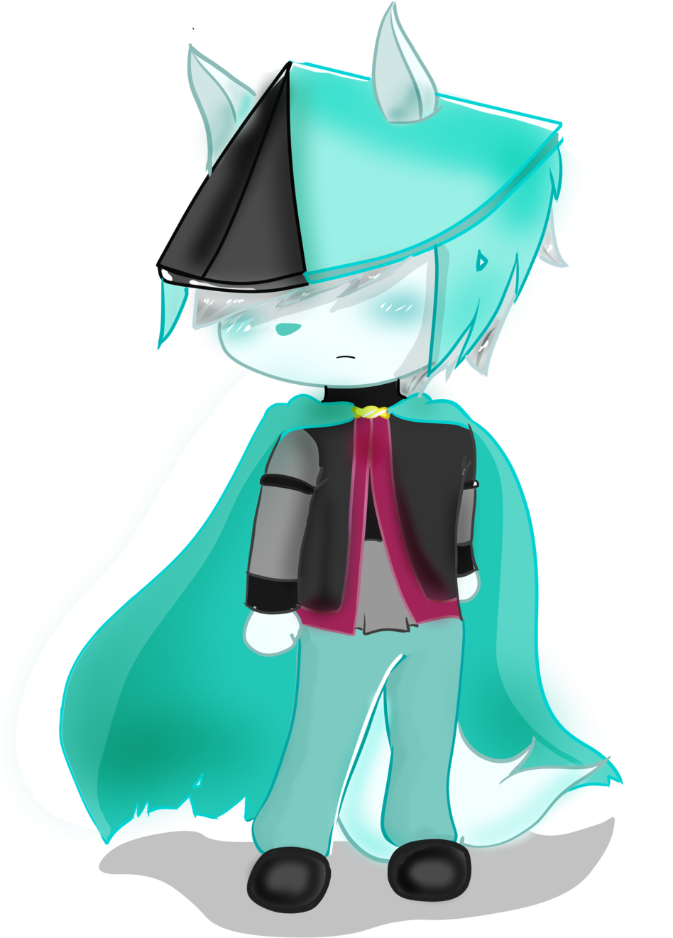 Dust Chibi Pagedoll An Elysian Tail~ By Geeky Bunny - Illustration (1024x1448)