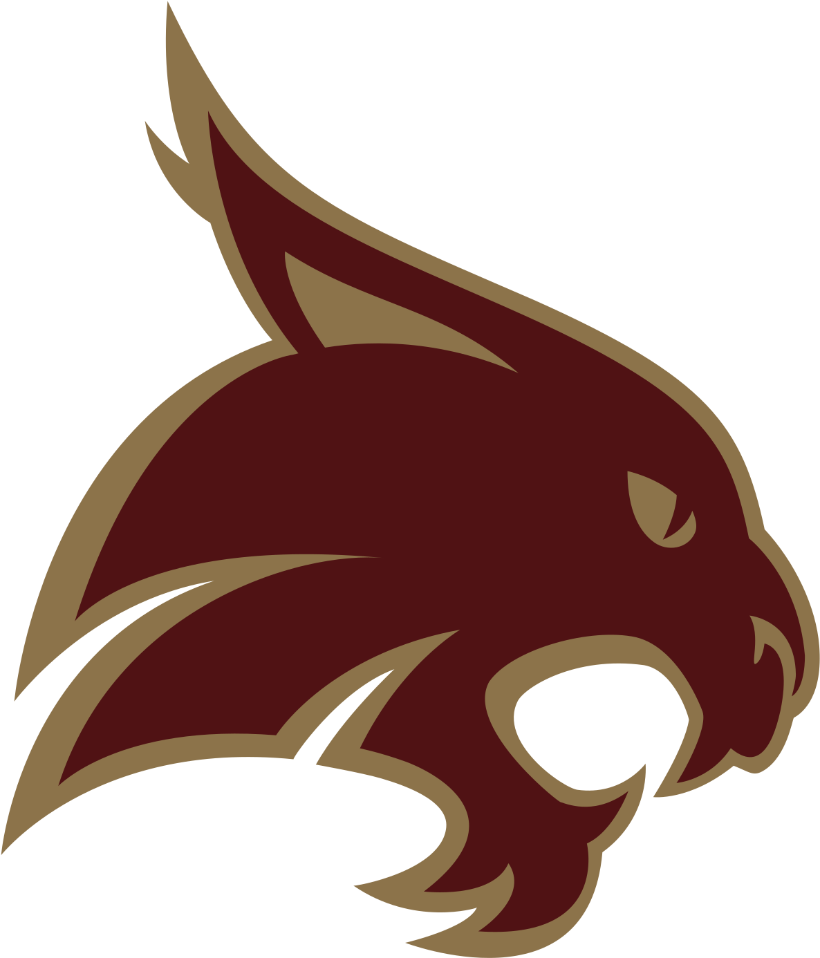 Texas State Bobcats - Texas State University Mascot (1200x1400)