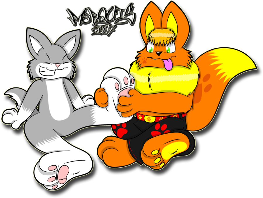 Happy Husky By Marquis2007 - Cartoon (900x677)