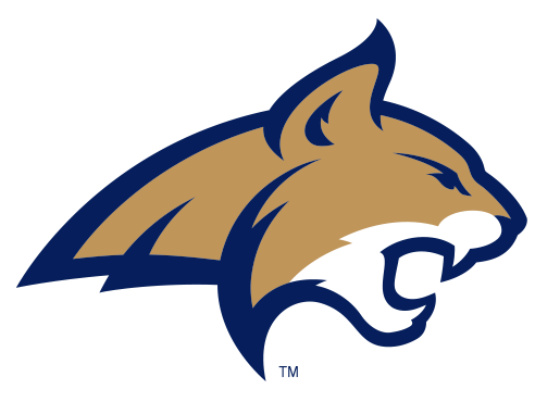 Bobcat Clipart Head - Montana State University Bobcat Logo (500x500)