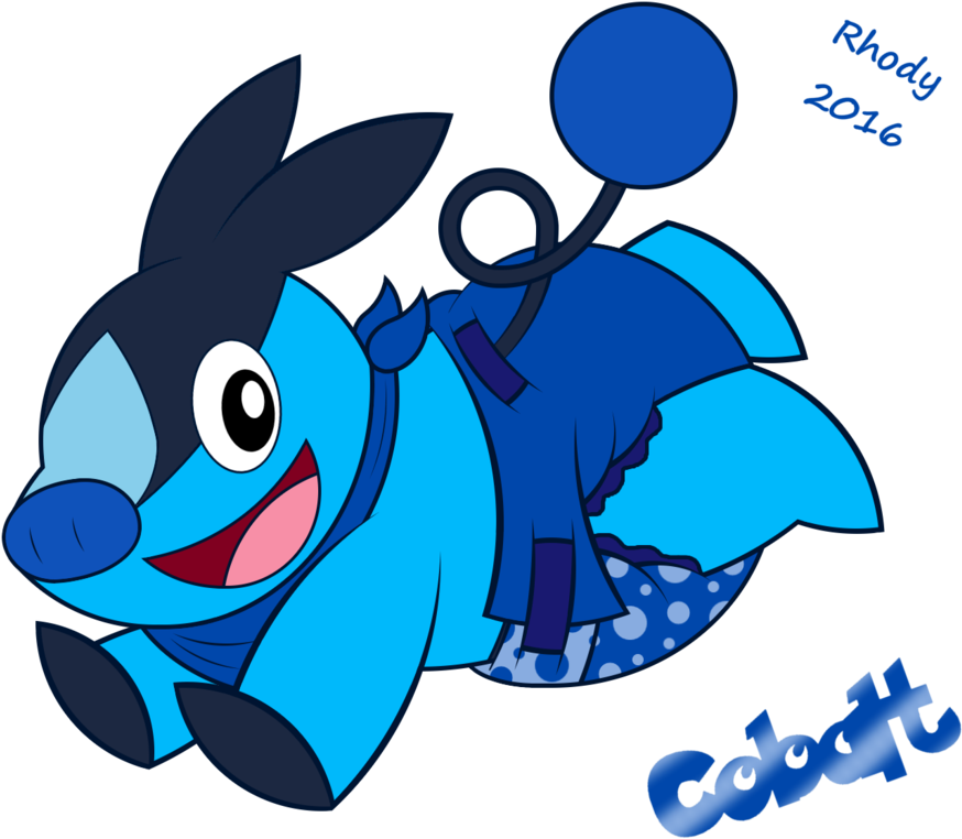 Fluffy-marshall 15 2 Cobalt By Rhodythegliscor - Cartoon (1024x819)