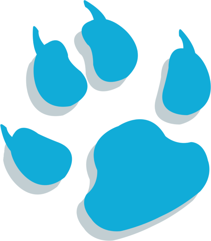 Paw Print Clip Art (701x800)