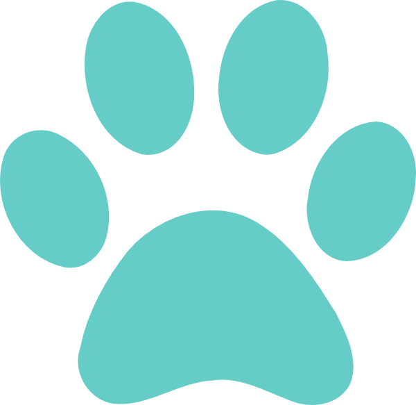 Purple Paw Print Transparent Background (600x583)