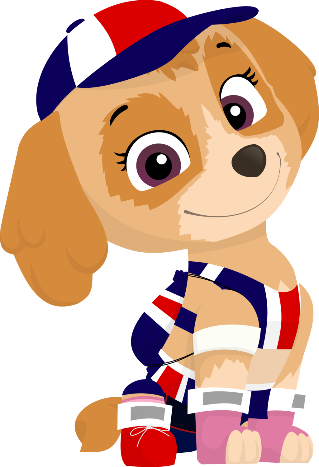 skye paw patrol bathing suit