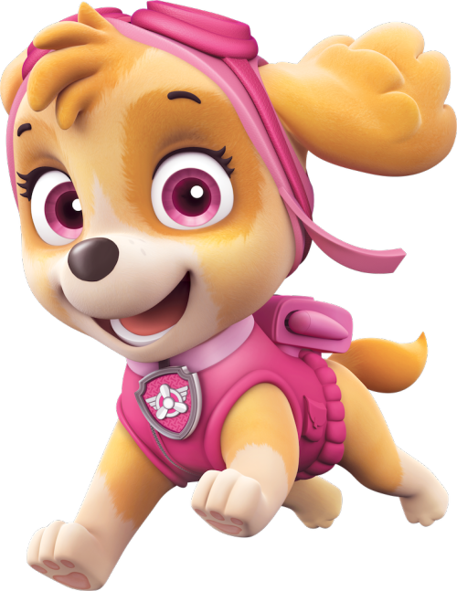 Paw Patrol Birthday - Skye Paw Patrol Png (500x647)