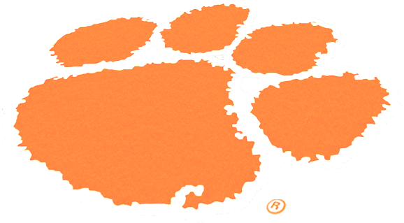 Complete Kit - Clemson University Lawn Logo Stencil Kit - Paint - (600x340)