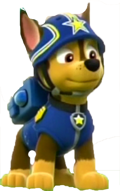 Paw Patrol Chase´s Helmet Png Image - Figurine (1920x1080)