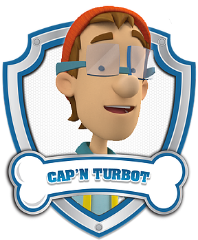 Image Result For Cap'n Turbot Paw Patrol - Everest Paw Patrol Png (362x415)