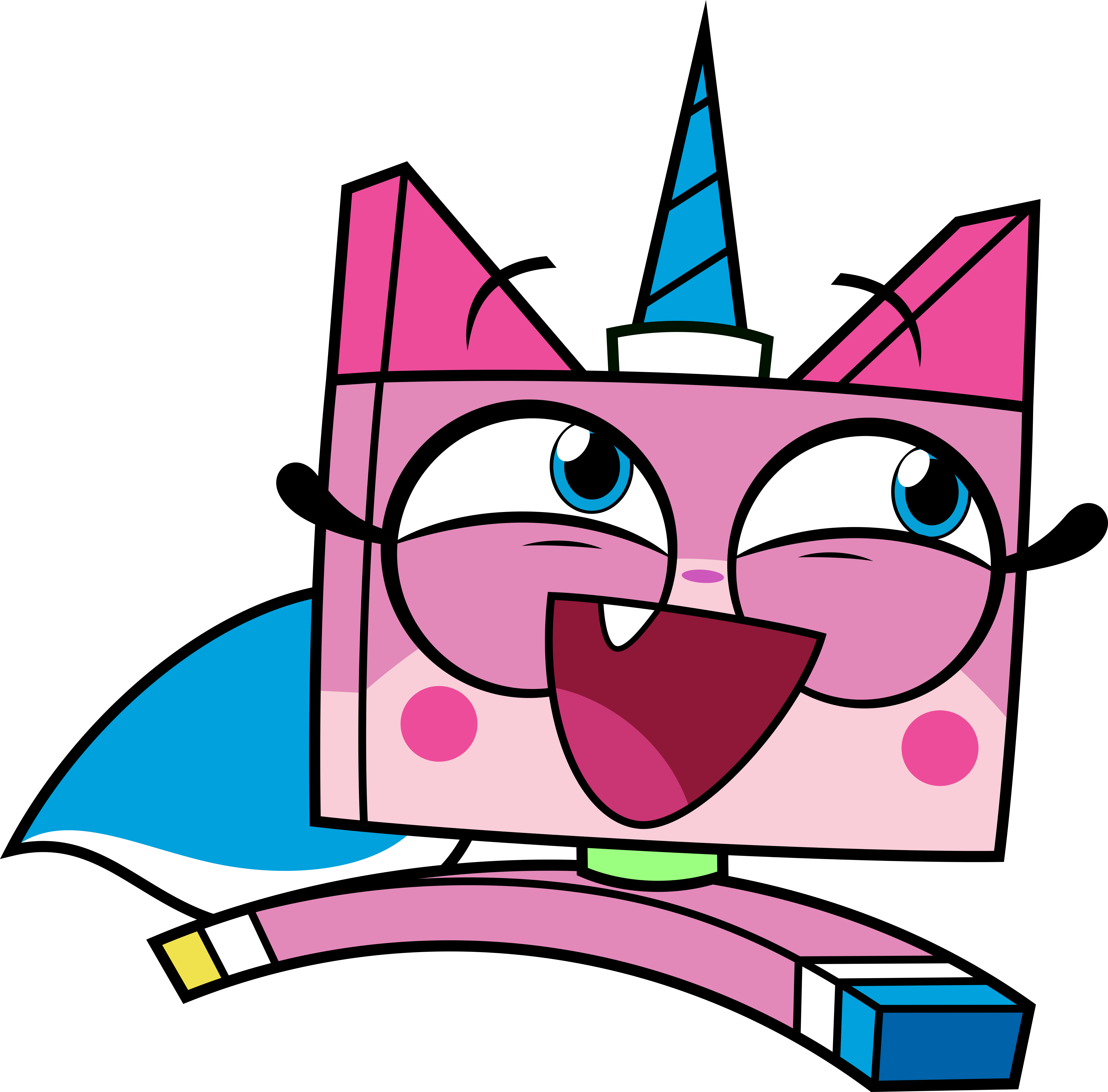 Arvinsharifzadeh 6 1 Vector - Unikitty Deviantart (5000x4931)