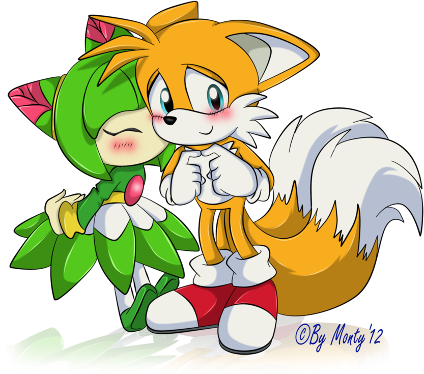 By Montyth - Tails X Cosmo (900x781)