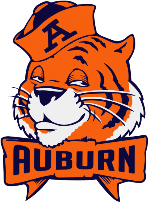 Auburn Football Images 2013 - Aubie The Tiger Cartoon (869x1023)