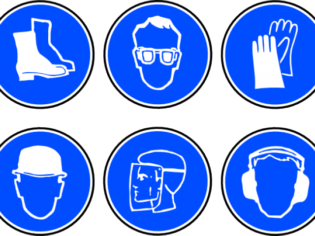 Afro Hair Clipart - Ppe For Drilling Machine (640x480)