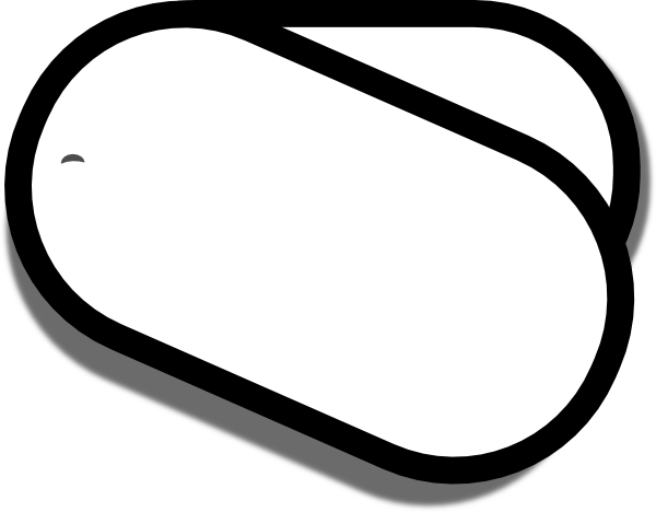 Clip Art Dog On A Chain Clipart - Dog Tag Chain Clip Art (600x468)