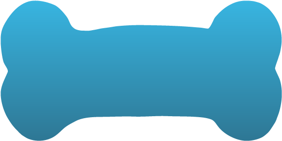 Dog Bone Car Magnet Custom Bone Shaped Magnets - Puppy (587x543)