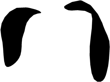Dog Ear Cliparts - Silhouette (420x420)