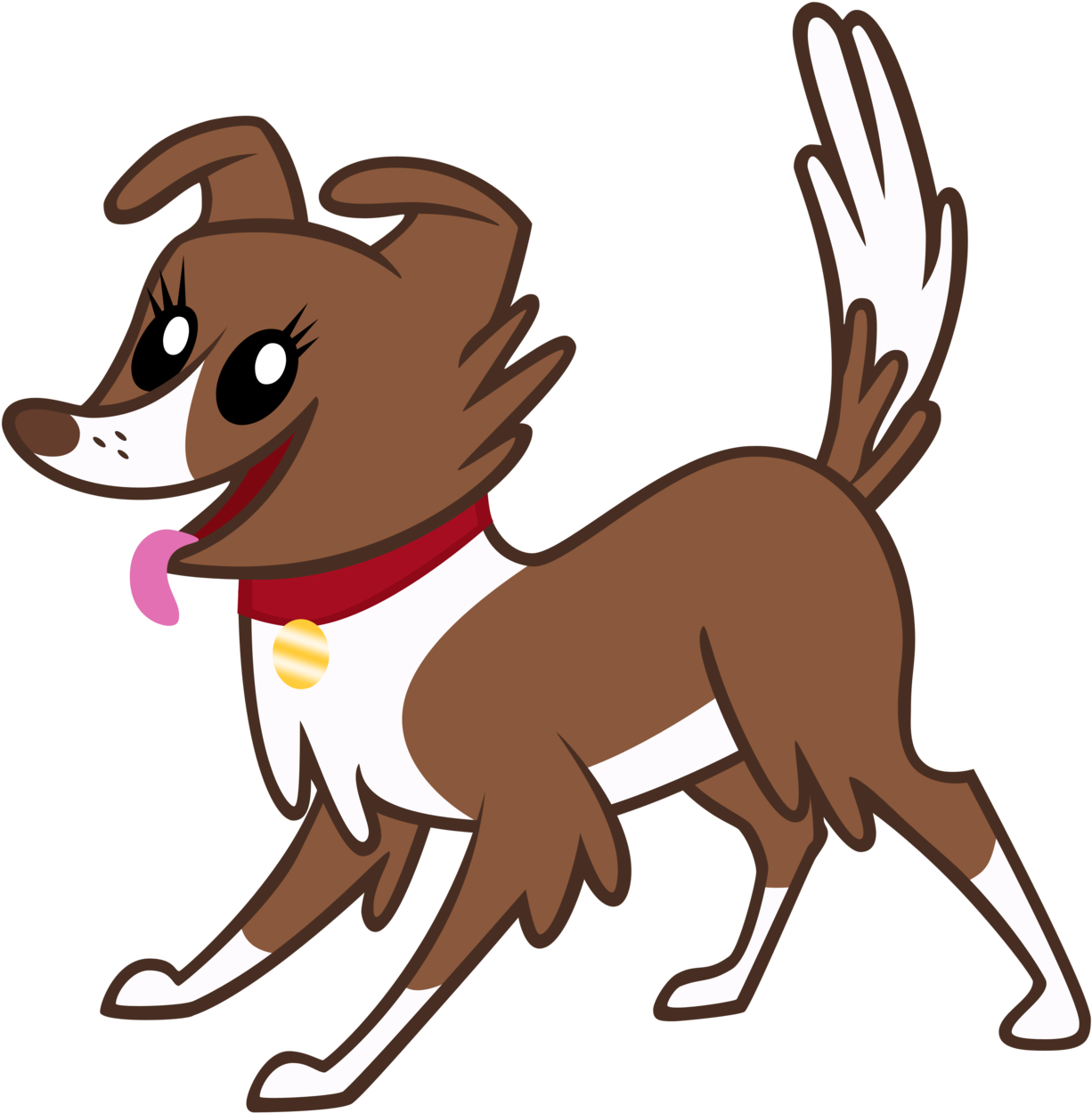 Winona Mlp Fim By Atomicgreymon-d3dsn1u - My Little Pony Friendship Is Magic Dog (1280x1280)