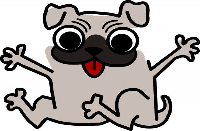 Animals Pets Brown Dog Clipart - Happy Dog Clip Art (640x420)