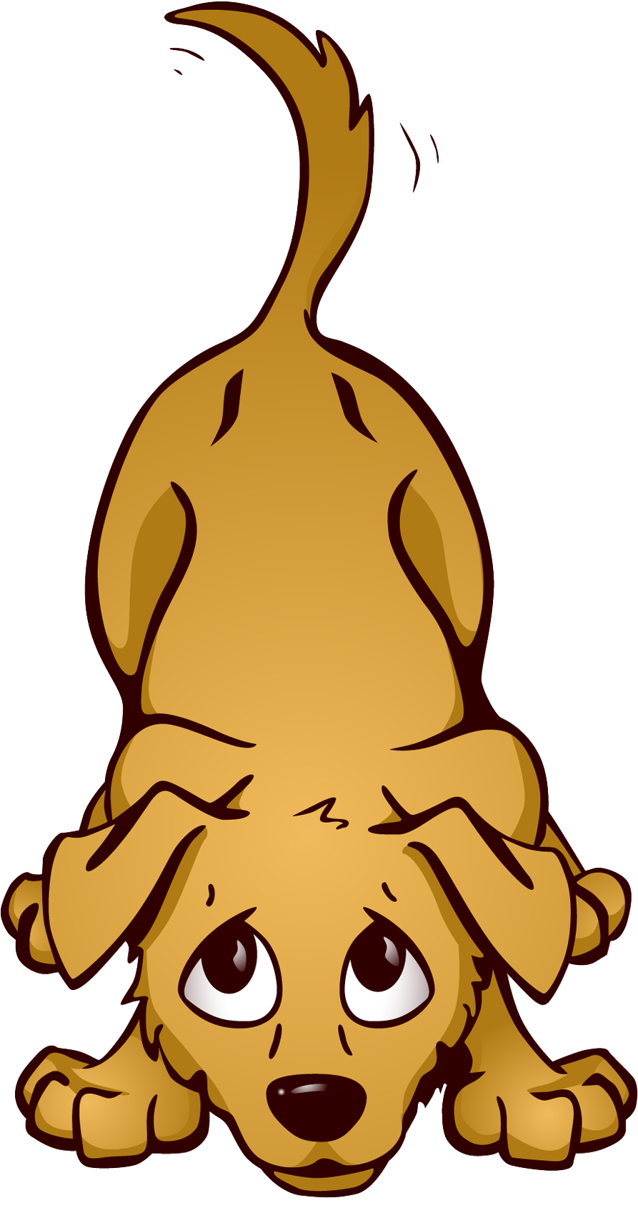 True Tails The Dog Cancer Survival Guide - Clipart Dog Wagging Tail (943x1750)