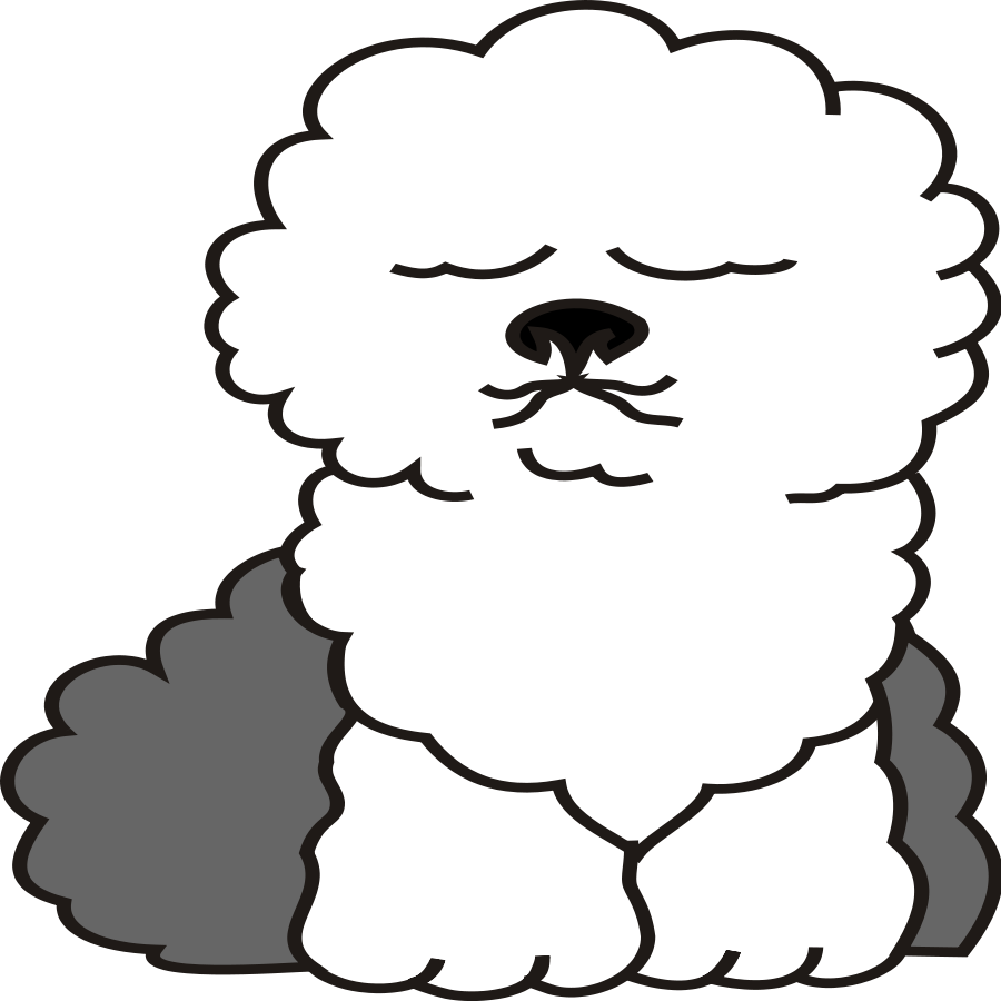 Dog Bobtail 3 Clipart, Vector Clip Art Online, Royalty - Bobtale Vector (900x900)