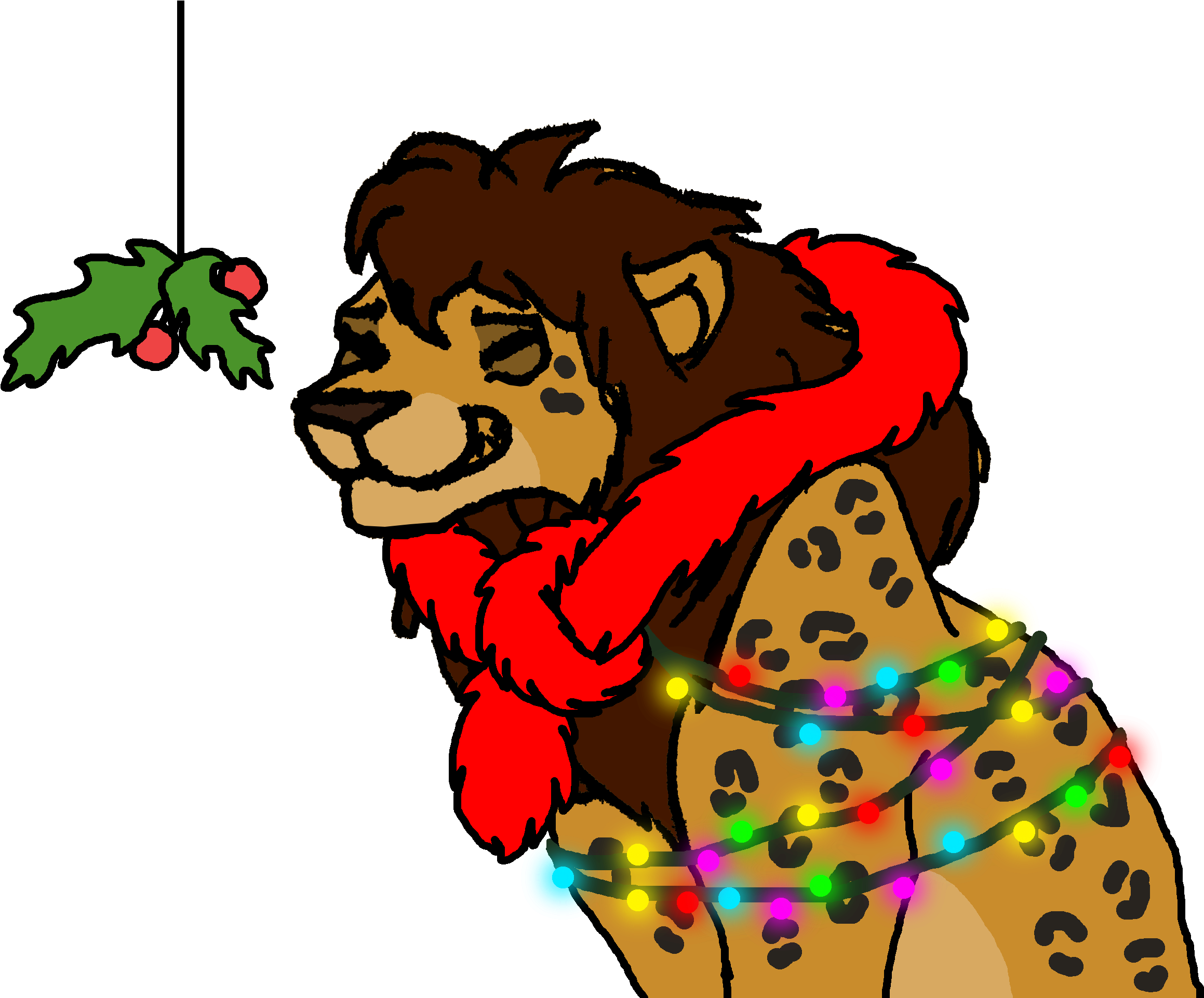 Jaguar Clipart Christmas - Jaguar Clipart Christmas (2560x1920)