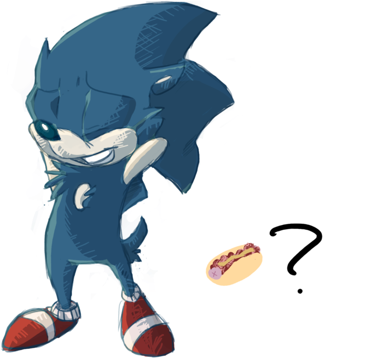 Oh Sonic And Your Chili Dogs By Saintpumpkinmuffin - Sonic Chili Dogs Cute (800x784)