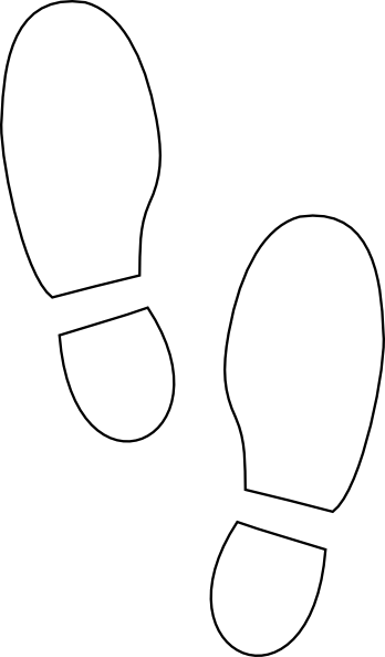 Free Shoe Outline Template, Download Free Clip Art, Free Clip Art on Clipart Lib