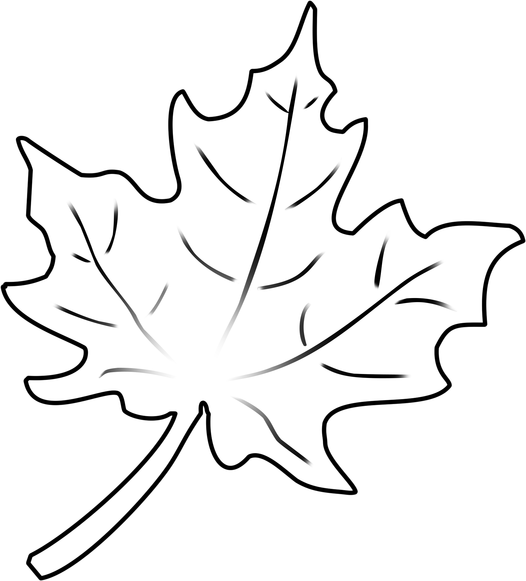 Herbstblaetter Vorlagen - Draw A Leaf (1940x1940)