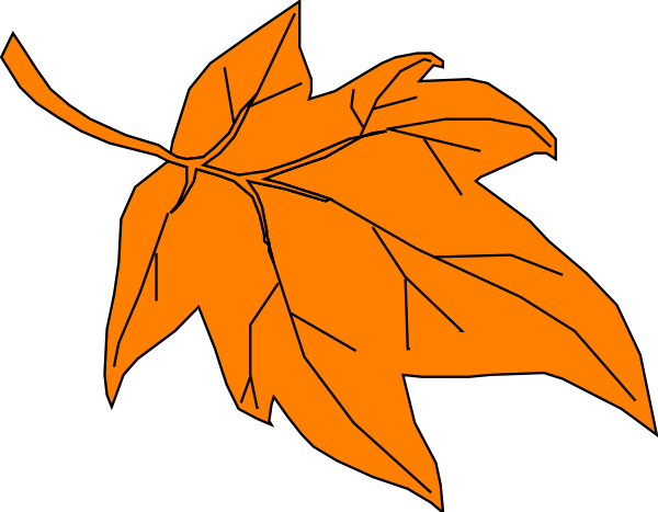Fall Cartoon Images - Fall Leaves Clip Art (600x467)