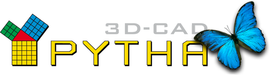 Pytha 3d-cad - Pytha 3d Cad Logo (900x250)