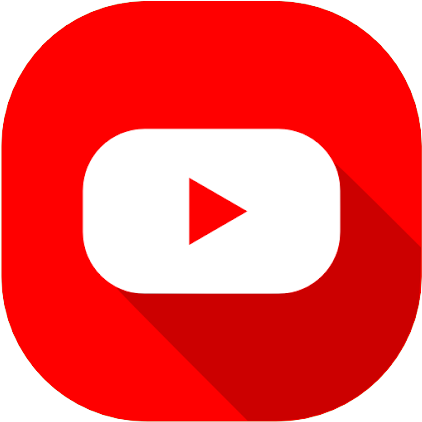Connect With Us - Round Youtube Logo Png (438x437)