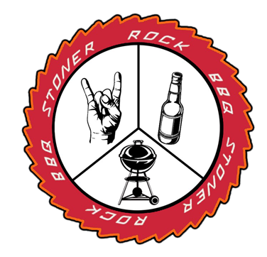 Welcome To Stoner Rock Bbq - Garderobenhaken I Love Metal, Mit Rockhand Graz Design (380x380)