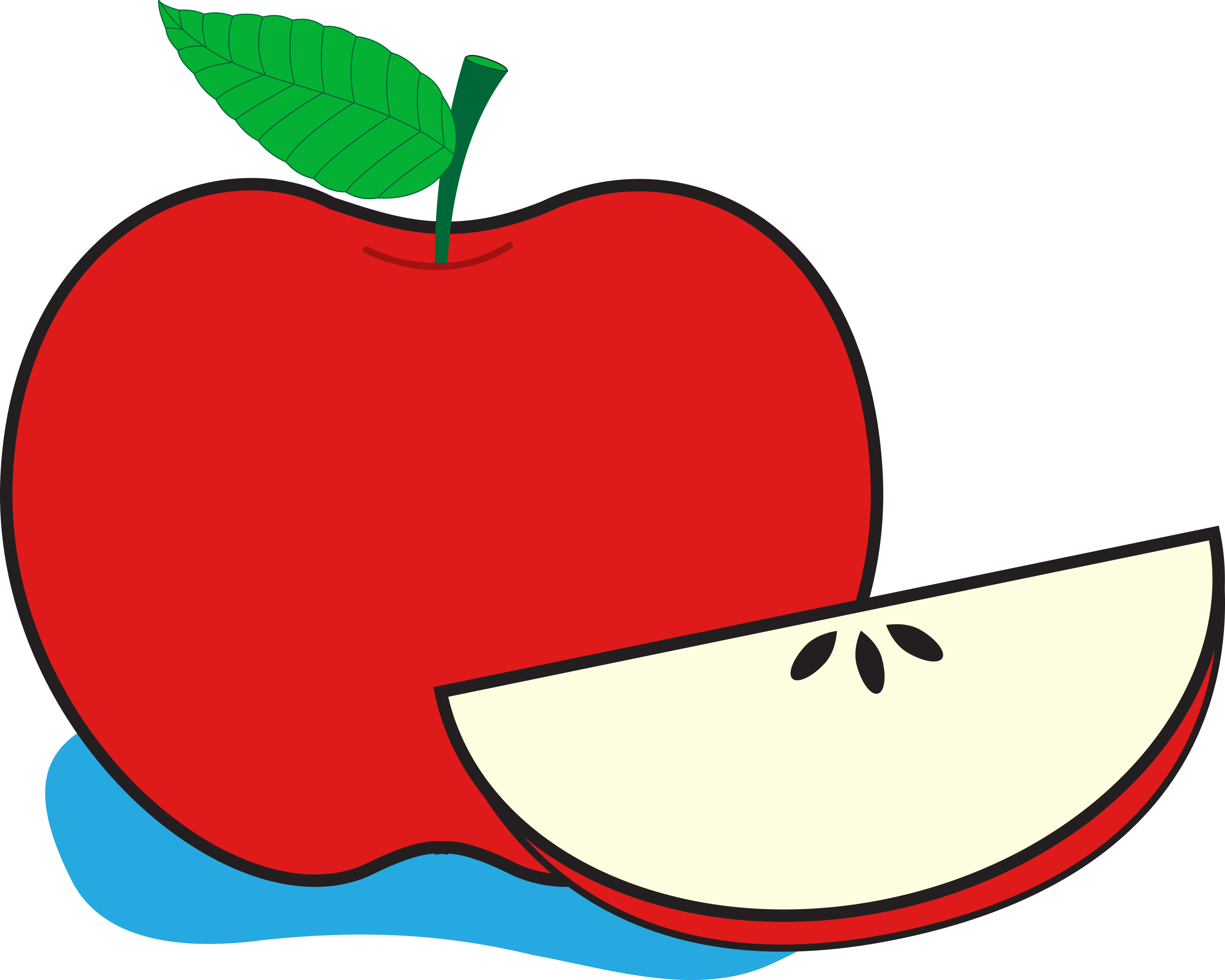 Egg Substitute / Apple Storage - Bananas And Apples Clip Art (3000x2401)