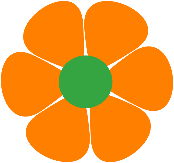 Flowerpower Clip Art - Flower Power Png (600x564)