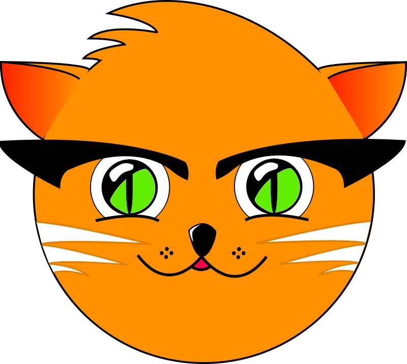 Clip Art Tags - Cat Mask Clip Art (900x807)