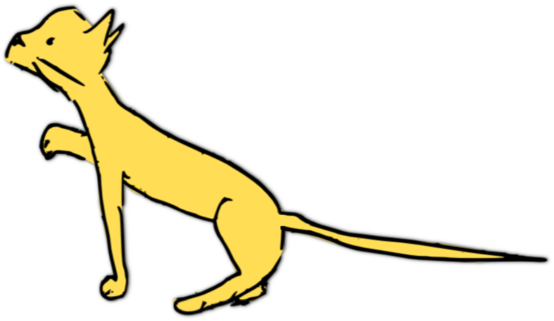 Free Scrap Cat Png - Transparent Doodles Cat (877x482)