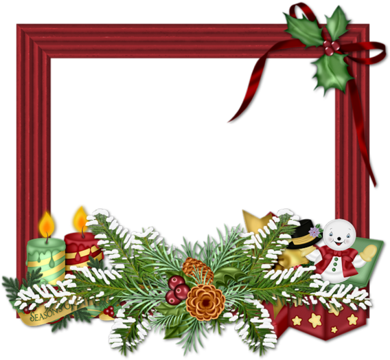 Рамы, Рамки, Rahmen, Квадро, Png, Noel - Picture Frame (600x600)