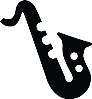 Saxophone Clipart Instrument - Saxophone Clipart Instrument (800x800)