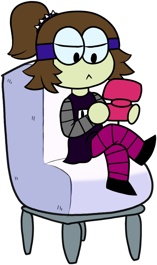 She's Playing Games By Clusteredxmind - She's Playing Games By Clusteredxmind (828x965)