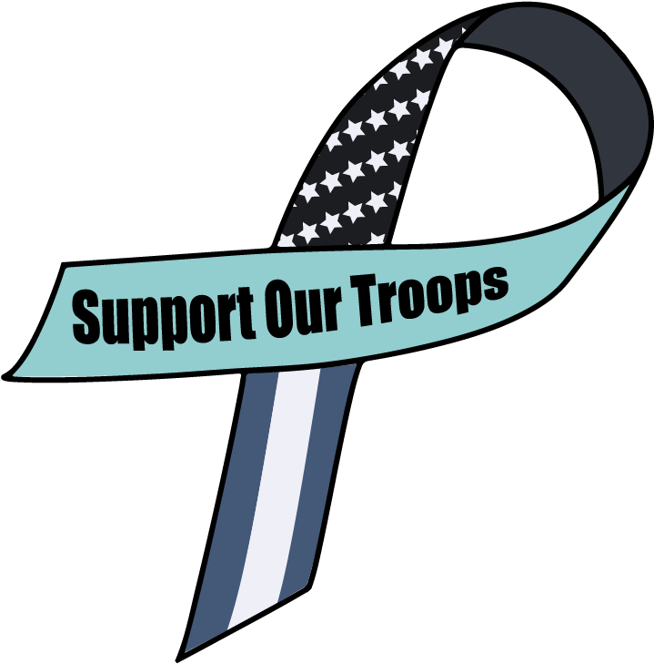 High Desert Inspections Support Our Troops Ribbon Blue - High Desert Inspections Support Our Troops Ribbon Blue (750x750)