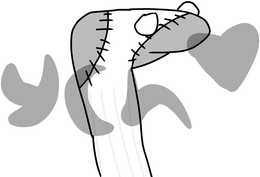 Sock Puppet Ych By Kittenthekrappyartis - Sock Puppet Ych By Kittenthekrappyartis (1024x768)