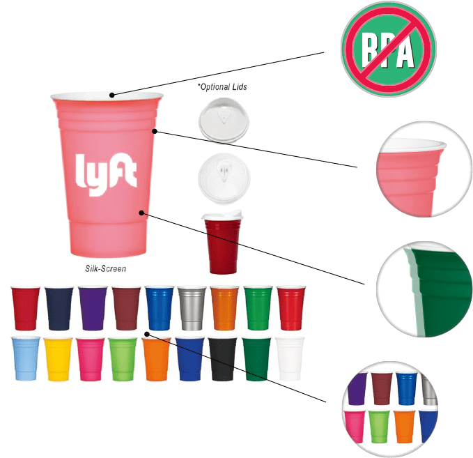 Double Walled Custom Stadium Cups - Double Walled Custom Stadium Cups (819x661)