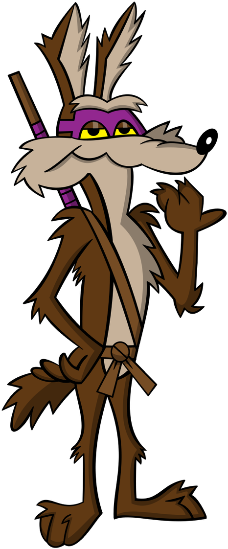 Coyote As Donatello By Ninjawoodpeckers91 - Coyote As Donatello By Ninjawoodpeckers91 (693x1152)