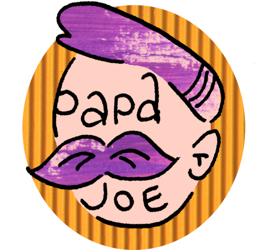 Papa Joe Logo - Papa Joe Logo (558x580)