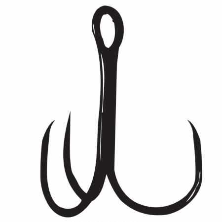 Fish Hook Clipart - Fish Hook Clipart (450x450)