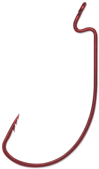 Vmc 7311 Fastgrip Wide Gap Worm Hook Tin Red Bass Hook - Vmc 7311 Fastgrip Wide Gap Worm Hook Tin Red Bass Hook (500x358)