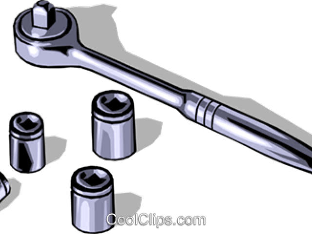 Wrench Clipart Socket Wrench - Wrench Clipart Socket Wrench (640x480)