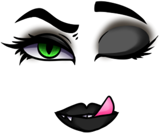 Clip Freeuse Download Eerie Makeup Sassy Cat Eye Roblox - Clip Freeuse Download Eerie Makeup Sassy Cat Eye Roblox (420x420)